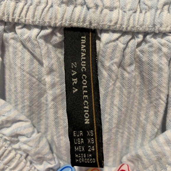 Off the shoulder striped Zara dress - Picture 3 of 3